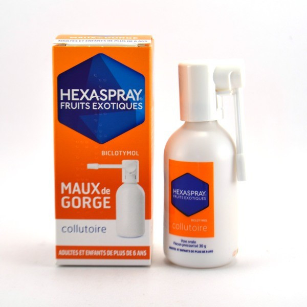 Buy Hexaspray exotic fruits flavor online in the US pharmacy.